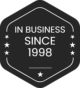 Est since 1998 badge